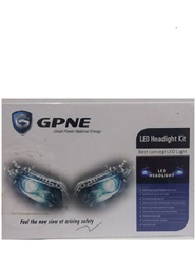 H7 LED headlight kit with a brightness of 6000 lumens